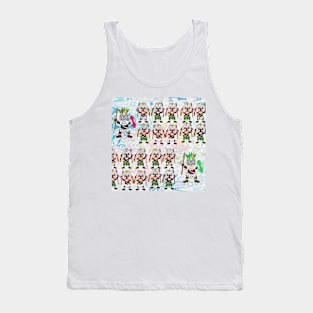 Dance of African Warriors V5 Tank Top